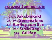 Sommertermine im re:spect Jugendtreff - 